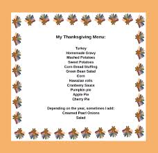 Thanksgiving Menu Archives A Better Way To Homeschool