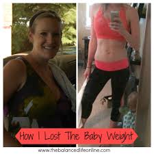 how i lost the baby weight and then