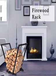 Firewood Rack Indoor Outdoor Decorative
