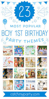 Boy 1st Birthday Party Themes