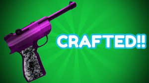 This is one of many luger reskins. Crafting The Purple Luger Roblox Mmx Youtube
