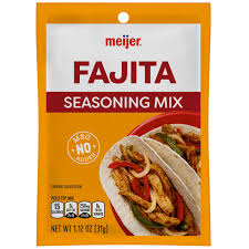 meijer fajita seasoning mix 1 12 oz