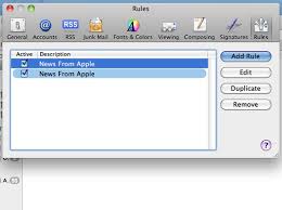 Open mail and choose mail > preferences from the top menu bar. How To Create Apple Mail Rules Dummies