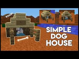 minecraft how to make a simple dog