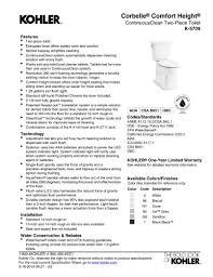 K 5709 Kohler Pdf Catalogs