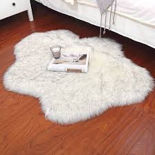 fluffy rug faux fur carpet cute cloud