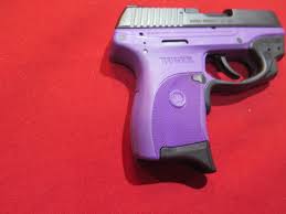 ruger lc9 9mm semi auto pistol purple