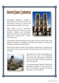 notre dame cathedral english esl