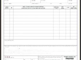 Bill Of Lading Template New Free Bill Lading Form Luxury