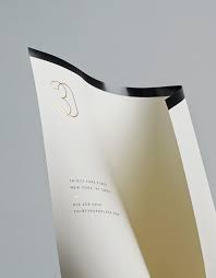While on the design menu, click pictures from the insert section. Gold Foiled Headed Paper For Four Seasons Private Residence 30 Park Place By Mother Branding Black Identity Gold Stationery Search By Muzli