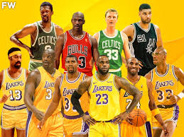 Let everyone know where your allegiance lies. Los Angeles Lakers Have 6 Of Top 10 Greatest Players Of All Time Fadeaway World