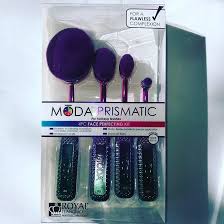 review moda prismatic oval brushes