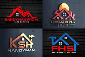 roofing remodeling handyman logo