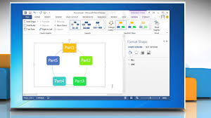 How To Change The Colors Of A Flow Chart In Microsoft Word 2013 Document