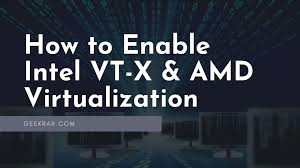 enable intel vt x amd virtualization