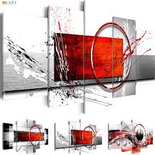 panel abstract painting prints poster