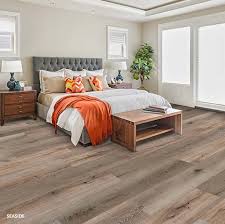 My concern is that my family room is off my entryway which has oak hardwood. Luxury Vinyl Plank Flooring