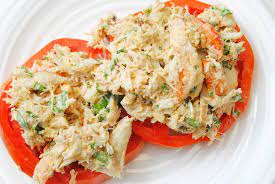 Lump Crab And Shrimp Salad gambar png