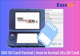 how to perform 3ds sd card format