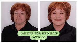 makeup for red hair over 70 you