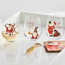 Gnome Wine Glass Set Mud
