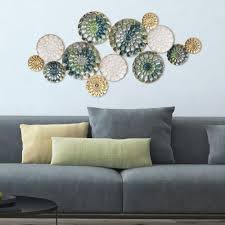 Diy wall decor is a great opportunity to personalize your home. Stratton Home Decor Santorini Metal Wall Decor S07661 The Home Depot