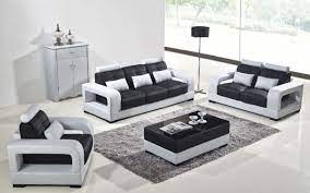 divani casa t322b modern white black