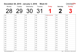 I decided to test my theory… 26 Blank Weekly Calendar Templates Pdf Excel Word á… Templatelab