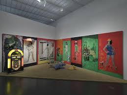Standing over six feet tall, raysseland is an overwhelming painting filled with rich color dating from the highpoint of martial raysse's development of his own european brand of pop art. Martial Raysse Retrospective 1960 2014 At Centre Pompidou