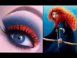 disney s brave merida makeup tutorial