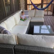 Our Screened In Patio Furniture Set Is