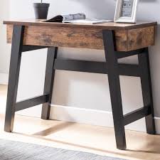 The desk is made from mdf and wood veneer with sturdy metal accents that are sure to be a stunning addition to your workspace. Furniture Of America Wilkins Lift Top Desk In Distressed Wood Nebraska Furniture Mart