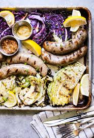 beer bratwursts with onions and grilled