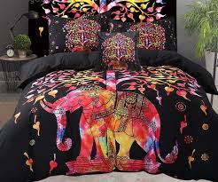 elephant mandala cotton bedding sets