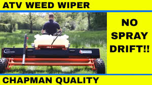 atv weed wiper for effective weed