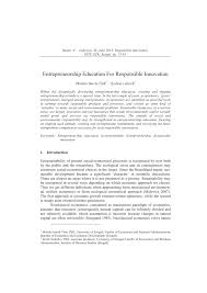 essay on the nature of entrepreneurship education alain fayolle essay on the nature of entrepreneurship education alain fayolle request pdf
