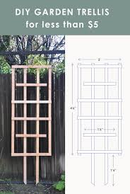 This is an entirely scalable project, too. Easy Diy Trellis Tutorial For Your Garden For Less Than 5 Hydrangea Treehouse