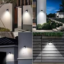Fedus Solar Wall Lights Outdoor 3 Modes