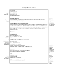 Printable Resume Template 35 Free Word Pdf Documents