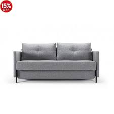 cubed 140 double sofa bed with arms