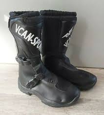 kids v can motorcycle boots vcan sports