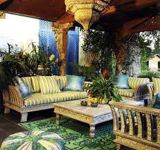 Covered Outdoor Patio Tropical
