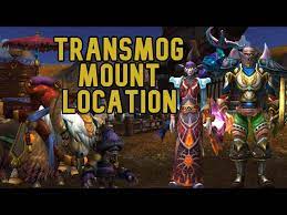 transmog mount vendor location reins