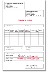 Dhl Commercial Invoice Form Chakrii