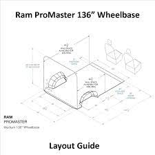 ram promaster layout guide 136 wb u