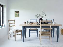 Max kim bee/styling by sarah cave/designer thom filicia. Scullery Kitchen Table In Blue Oak Farmhouse Dining Table Loaf