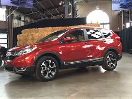 It actually showcase the technological innovation. 2017 Honda Cr V World Unveil Debut Driving The Nation
