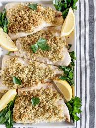 easy oven baked whitefish with panko