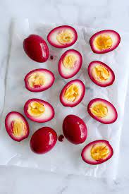 2 ing beet pickled eggs l a