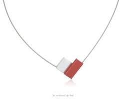 clic c150 necklace silver red discover